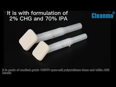 Disposable CHG Applicator Surgical Skin Prep Foam Antiseptic 70% IPA 2% CHG Swab