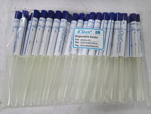 Flocked DNA Buccal Swabs สำหรับการสุ่มตัวอย่างไนลอนไฟเบอร์ปลอดเชื้อสำหรับการขนส่งด้วยหลอด