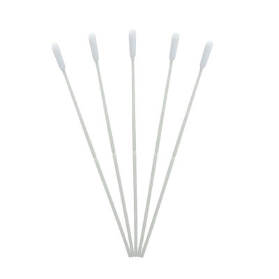 การขนส่ง Dna ตัวอย่างไม้กวาดที่ผ่านการฆ่าเชื้อ Flocked Swabs Swabs จมูกและลำคอ