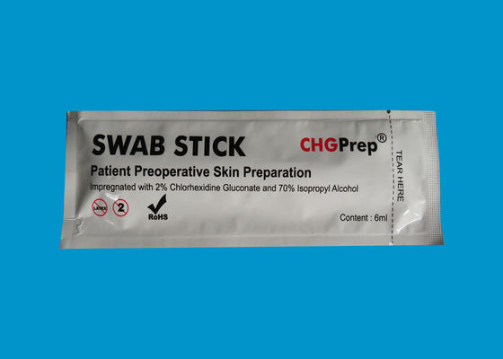 Chlorhexidine เตรียม CHG Swabs Stick