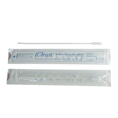 คอลเลกชันการเก็บตัวอย่างปากเปล่า Swabs ไนล่อนหัวไฟเบอร์ Cleanmo Swabs CM-FS915