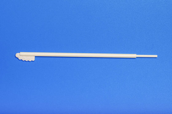 แปรงสีฟัน Nonwoven Oropharyngeal Swab ด้ามจับ ABS สำหรับการตรวจดีเอ็นเอ