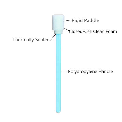การทำความสะอาดเซ็นเซอร์กล้องฟองน้ำขนาดใหญ่ความหนาแน่นสูง PU Foam Swabs