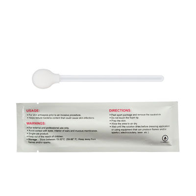 การผ่าตัด CHG Swab Stick 2% Chlorhexidine Gluconate Sterile Alcohol Swabs