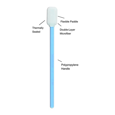 CM PS714M คลีนรูมแบบใช้แล้วทิ้ง Swabs Double Layer Rectangle Head