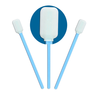 CM PS714M คลีนรูมแบบใช้แล้วทิ้ง Swabs Double Layer Rectangle Head
