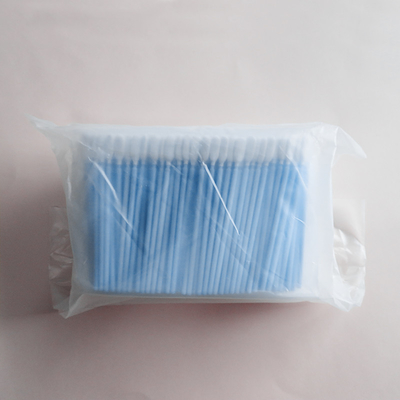 CM-PS766 Double Layer ถักโพลีเอสเตอร์ทำความสะอาด Swab หัวยืดหยุ่น