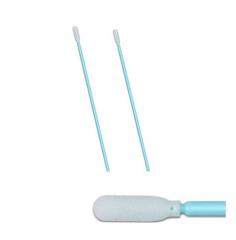ผ้าสำลีฟรีทิ้งอุตสาหกรรมโฟม Swabs ชนิดผูกมัดด้วยความร้อน